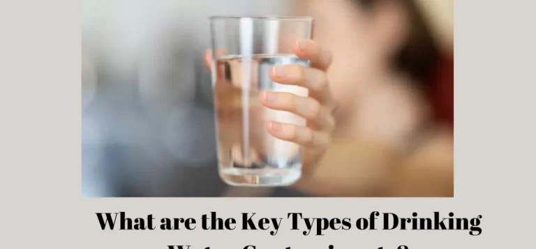 What are the Key Types of Drinking Water Contaminants?