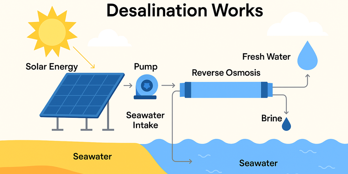 Solar-Powered Desalination Machines