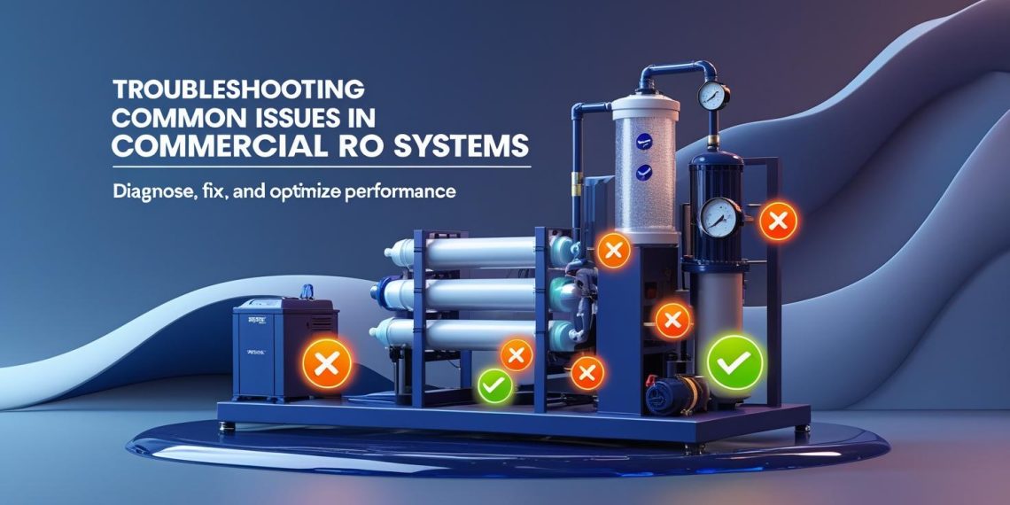 Commercial RO trubleshooting