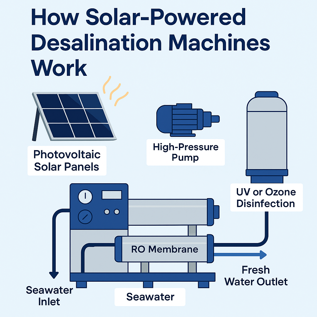 solar power desalination