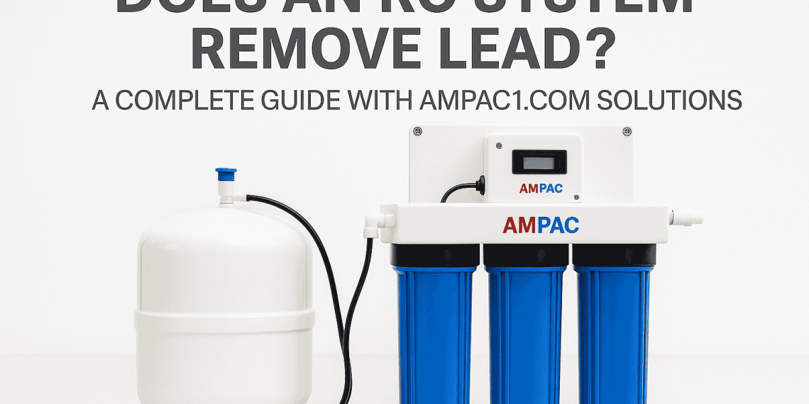Does Reverse Osmosis Remove Lead