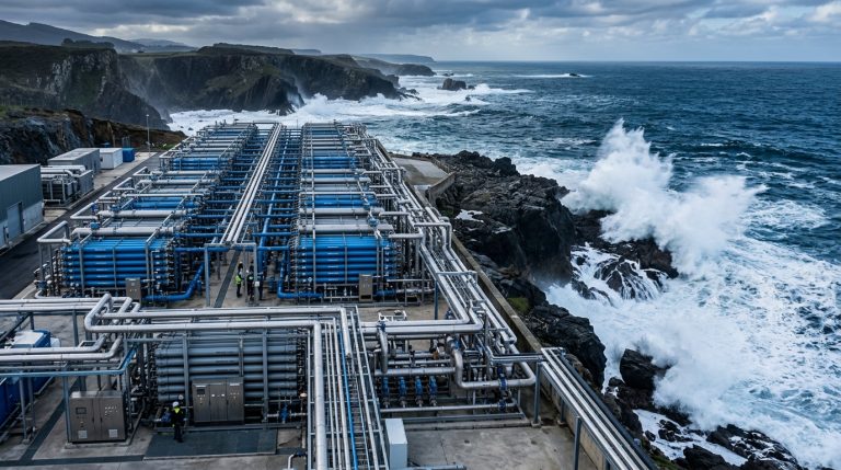 Why seawater desalination system required in oceanic countries?