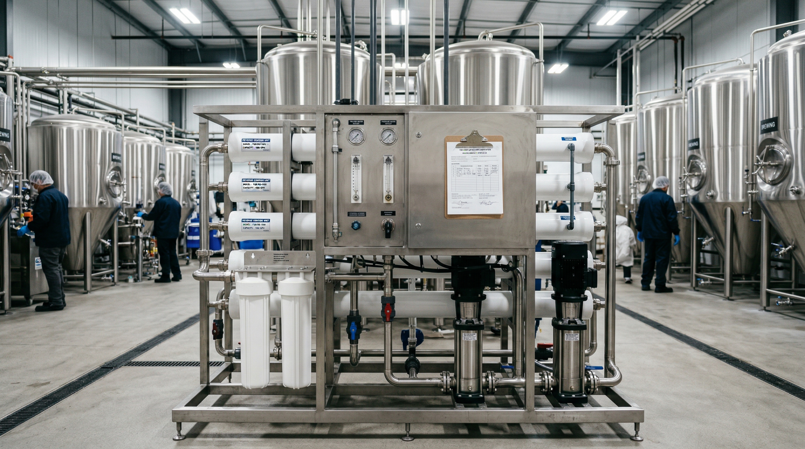 Water Treatment for Food and Beverage Manufacturing: RO Systems and FDA Compliance