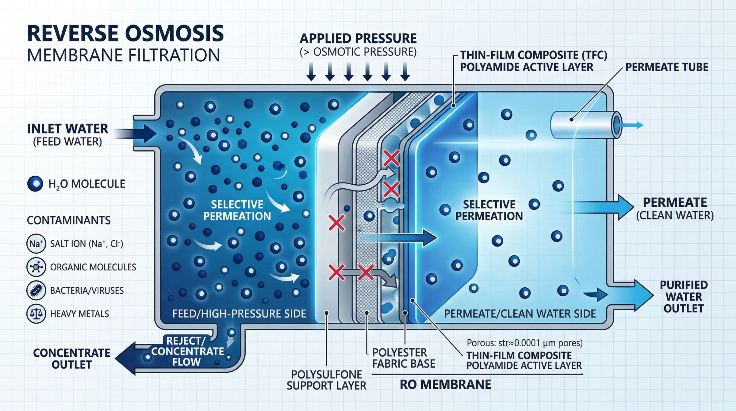 what is reverse osmosis scaled