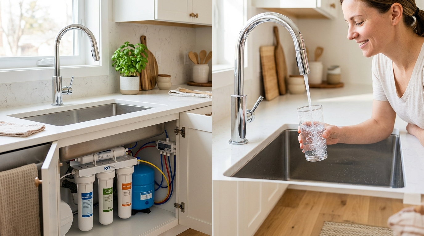 drinking water purification at home