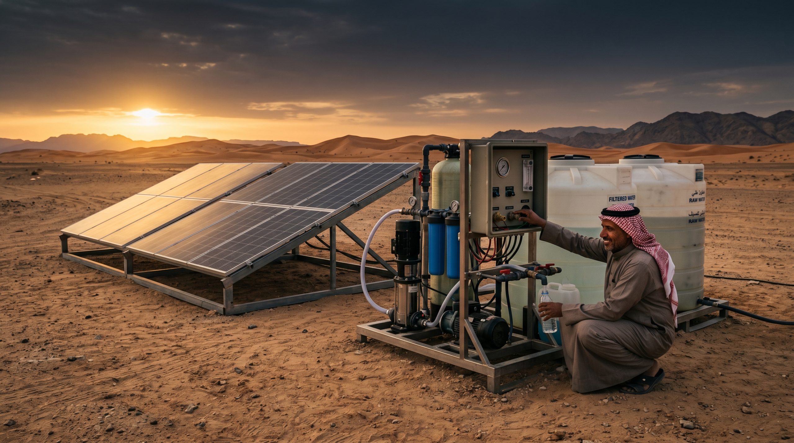 How Solar-Powered Desalination Machines Work: A Complete Guide for Sustainable Water Purification - AMPAC USA