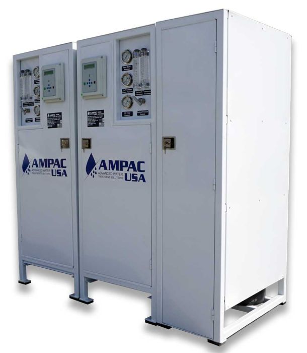Twin Redundant Seawater Desalination RO Watermakers 2 X 2,000 GPD | 2 X 7,500 LPD