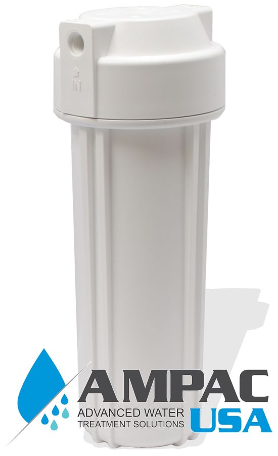 HOU10-1/4 Cartridge Filter Housing 10" 1/4" ports