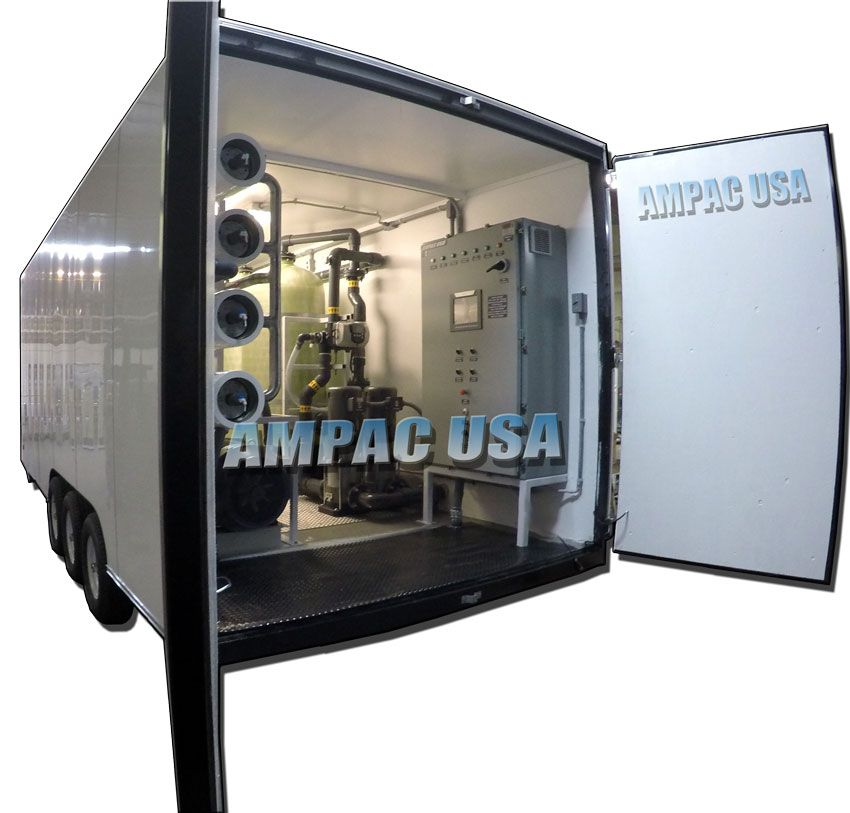 SW100K-LX Mobile Seawater Desalination Watermaker System