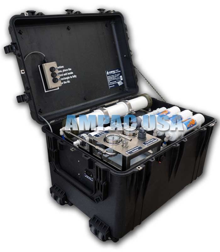 SW150 Portable Emergency Seawater Desalination Watermaker, 150 GPD