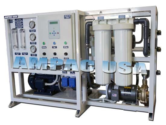 SW5000 Seawater Desalination Reverse Osmosis Watermaker, 5,000 GPD