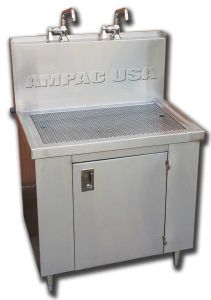AMPAC USA Water Store Bottle Filling Station with 2 Faucets