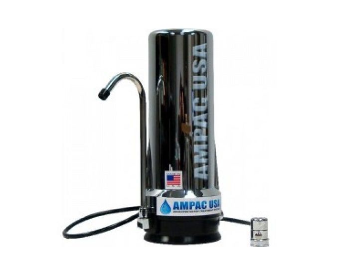 Counter Top Water Filter - Chrome