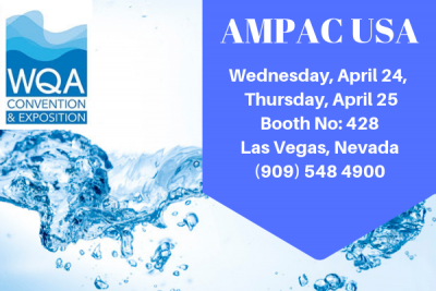 AMPAC USA Is Holding An Event At WQA Convention 2019 on 25th April